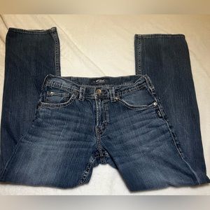 Mens Silver Zac Jeans